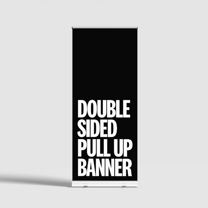 Double-Sided Pull Up Banners