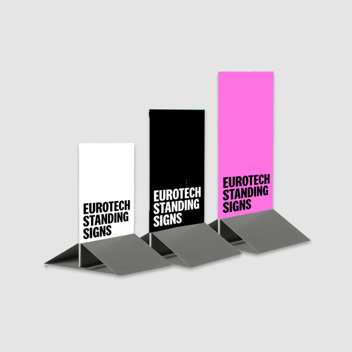 Eurotech Freestanding Signs