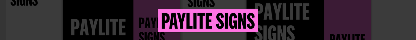 Paylite Signs