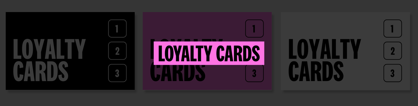 Loyalty Cards