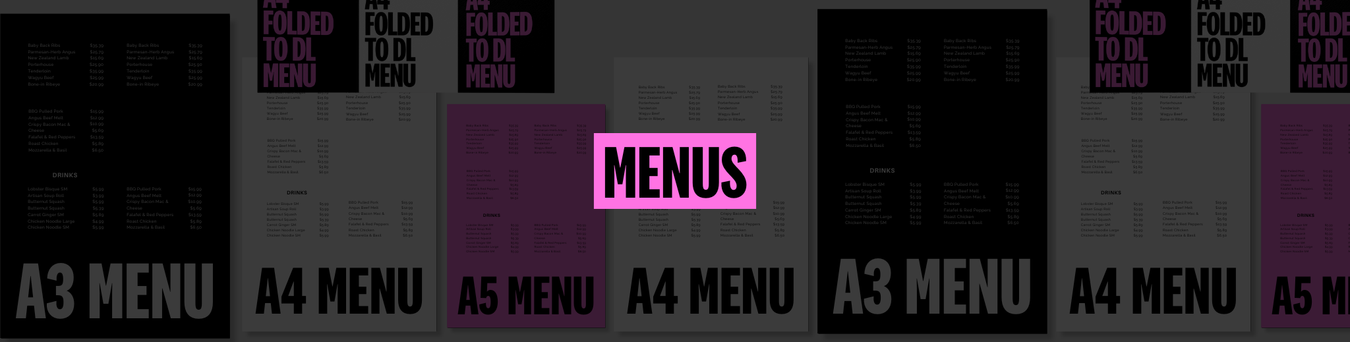 Menus