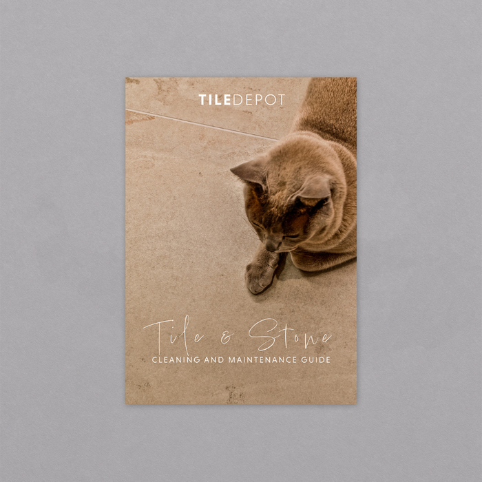 The Tile Depot Tile & Stone Cleaning and Maintenance Guide (A4)