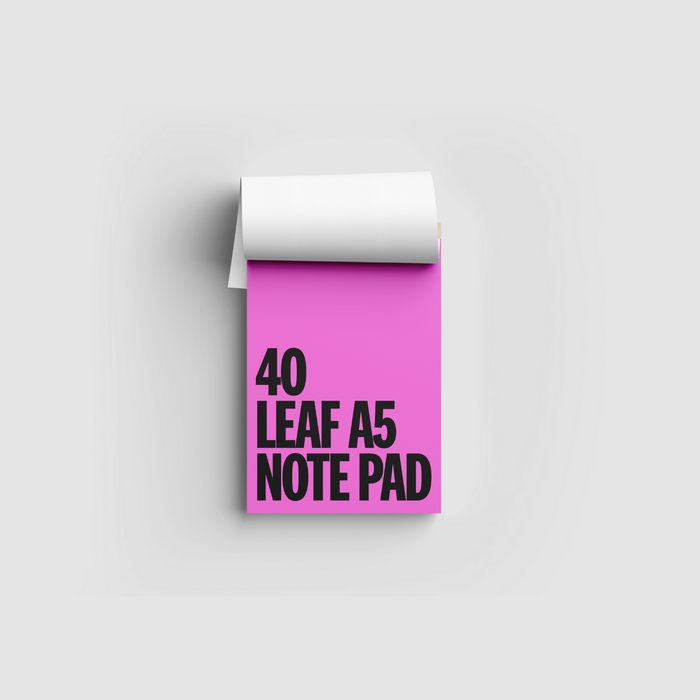 40 Leaf A5 Note Pad
