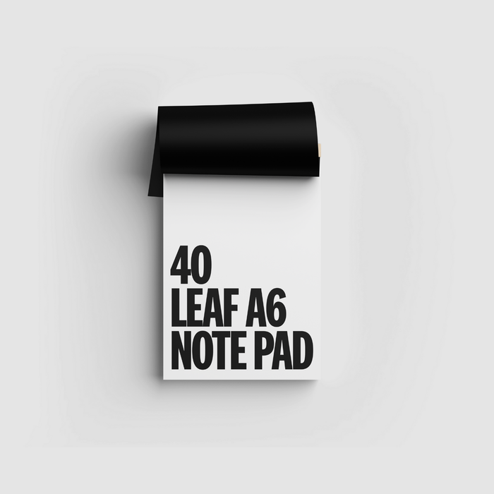 40 Leaf A6 Note Pad