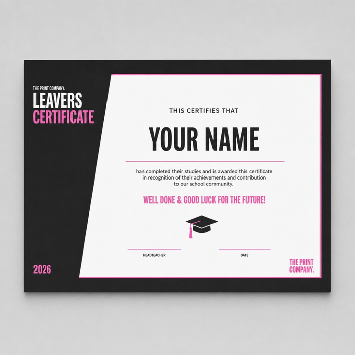 School Certificates
