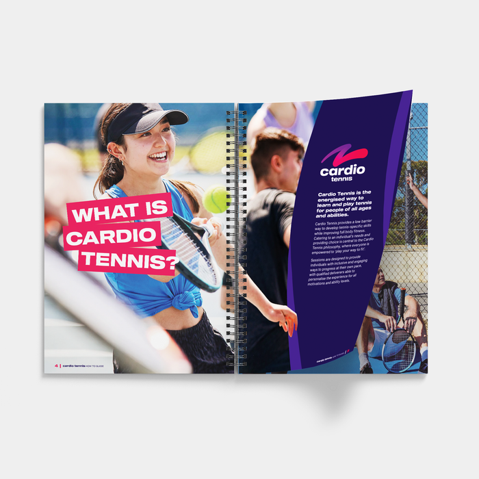Tennis NZ - Cardio Deliverers Guide A4 Booklet