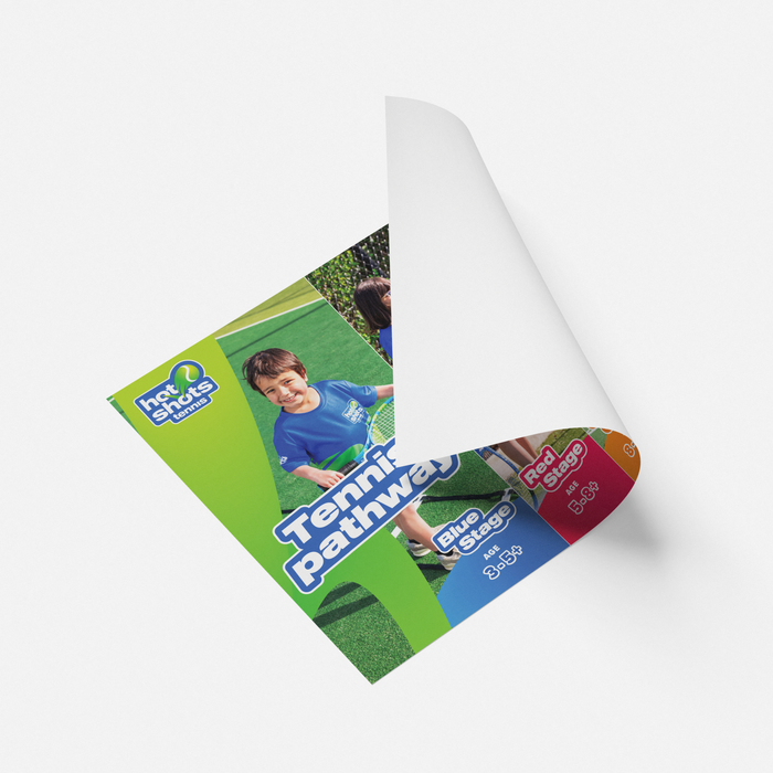Tennis NZ - Hot Shots Pathway A4 Poster
