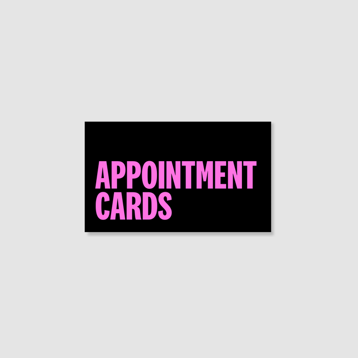 Appointment Cards
