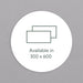 The Tile Depot Available in 300 x 600 sticker, 35mm circle
