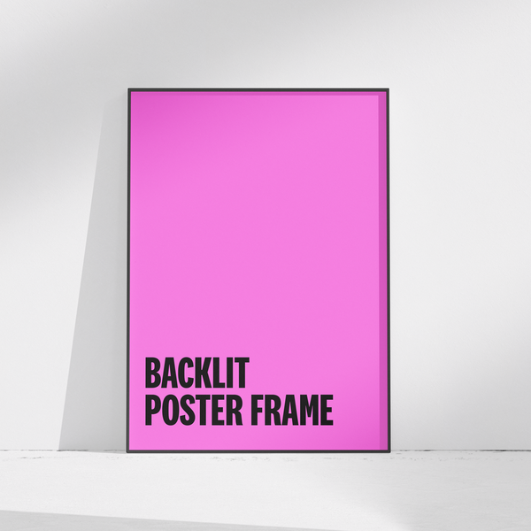 Backlit Poster Frames