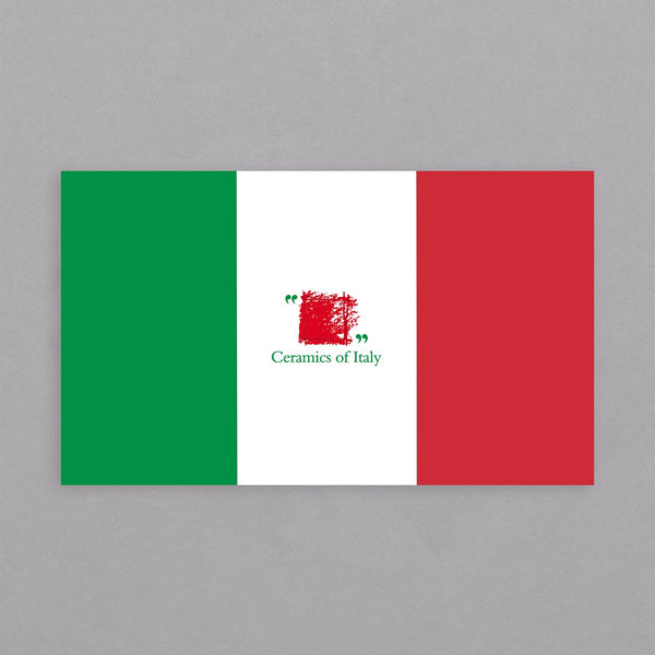 The Tile Depot Ceramics of Italy sticker, 85 x 50mm