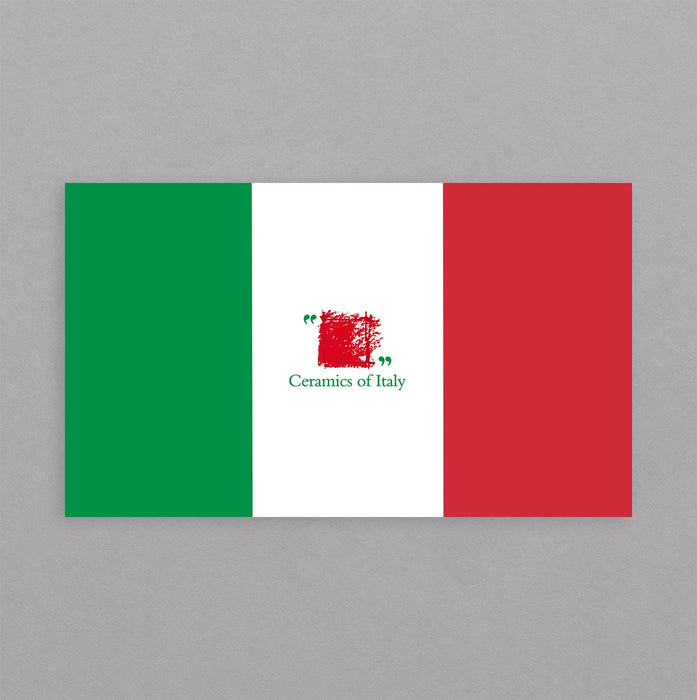 The Tile Depot Ceramics of Italy sticker, 85 x 50mm