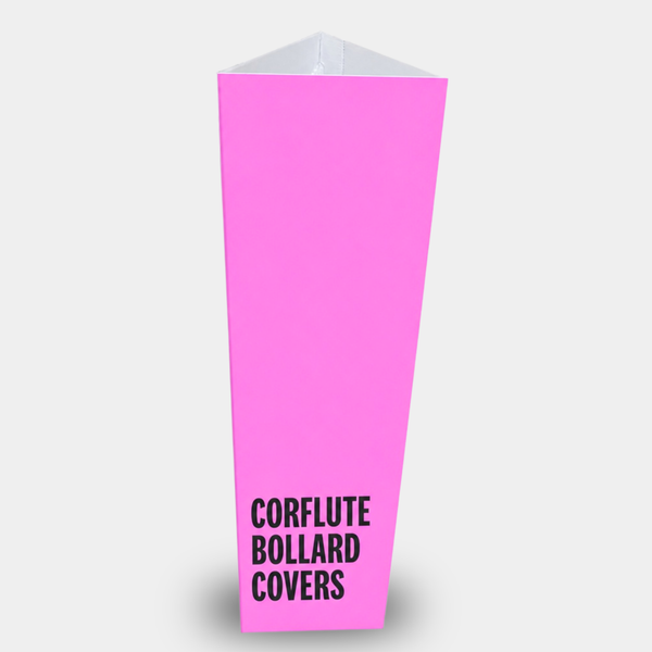 Corflute Bollard Covers