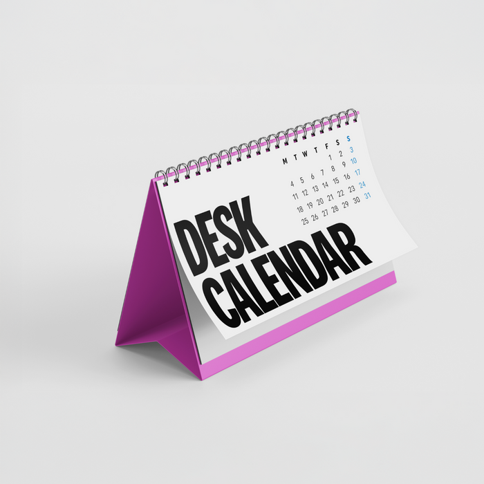 Personalised Desk Calendar