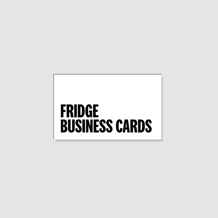 Fridge Magnet Business Cards