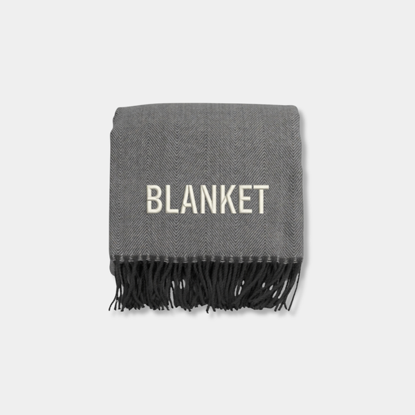 Herringbone Throw Blanket