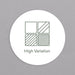 The Tile Depot High Variation sticker, 35mm circle