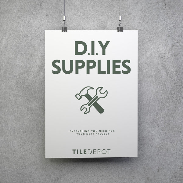 The Tile Depot A3 Coreflute Sign - DIY Supplies