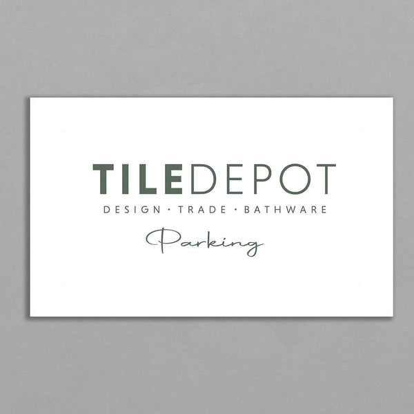 The Tile Depot ACM Carpark Sign