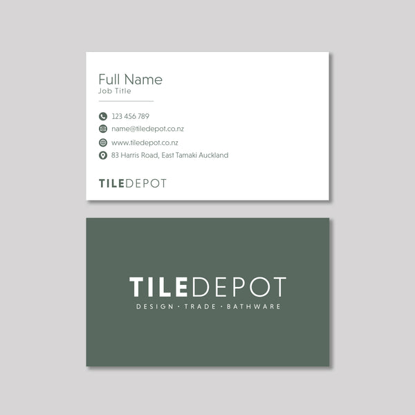 The Tile Depot Business Cards