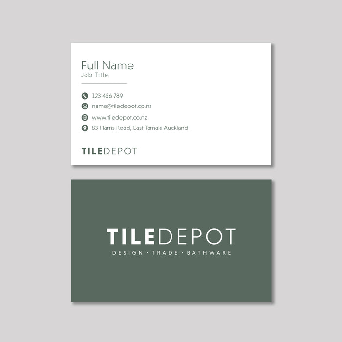 The Tile Depot Business Cards
