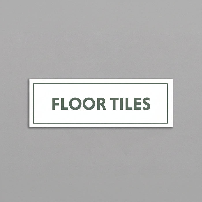 The Tile Depot A-Frame Coreflute Sign - Floor Tiles