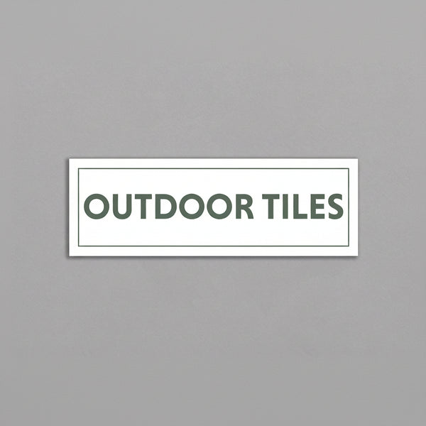 The Tile Depot A-Frame Coreflute Sign - Outdoor Tiles