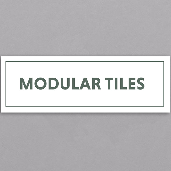 The Tile Depot A-Frame Coreflute Sign - Modular Tiles