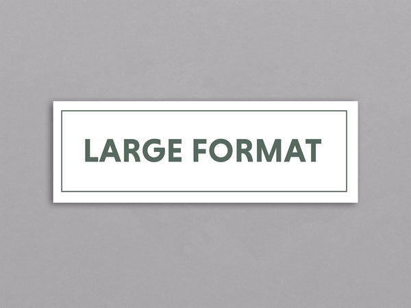 The Tile Depot A-Frame Coreflute Sign - Large Format