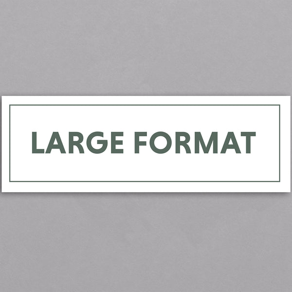 The Tile Depot A-Frame Coreflute Sign - Large Format