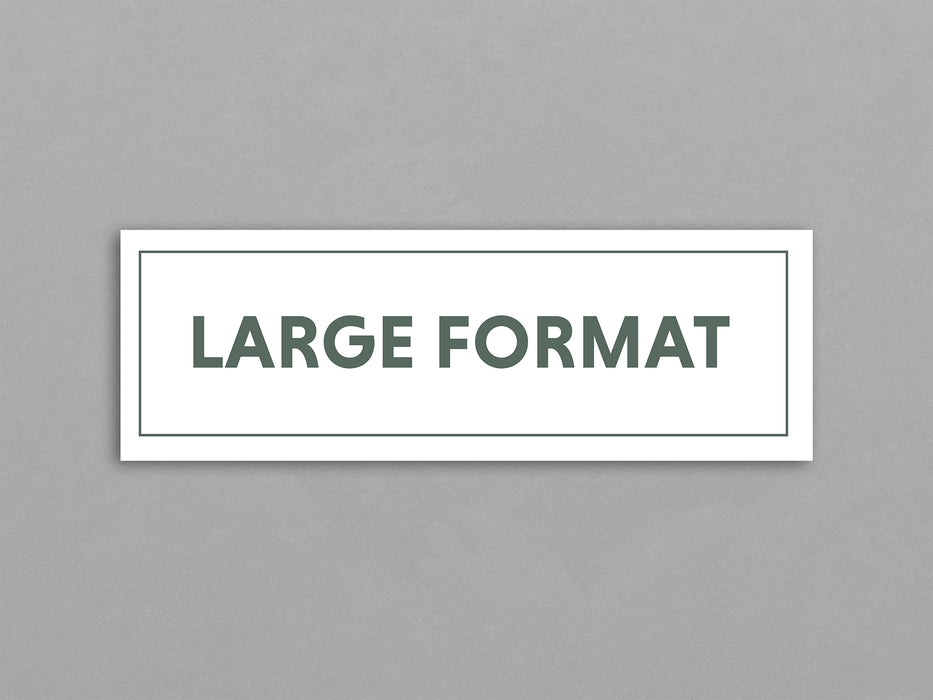 The Tile Depot A-Frame Coreflute Sign - Large Format