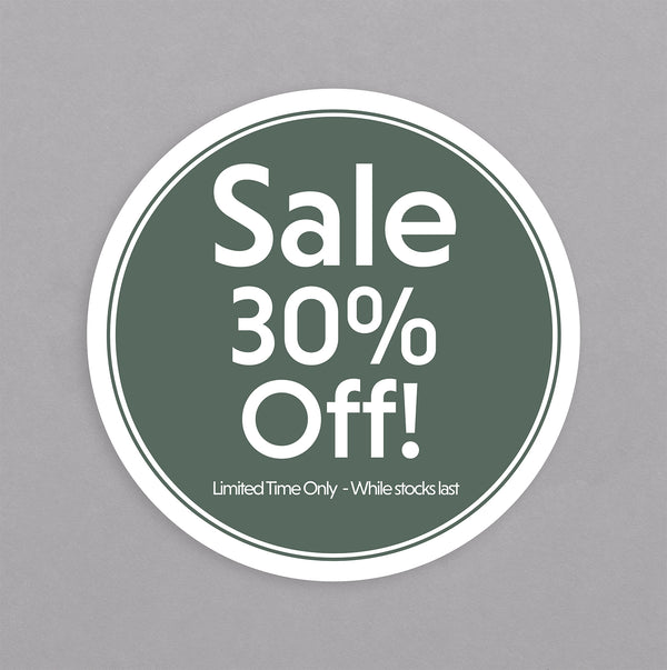 The Tile Depot 30% Off Sticker