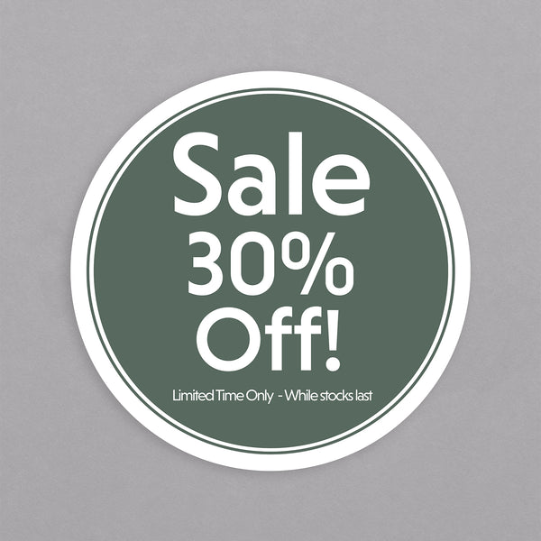 The Tile Depot 30% Off Sticker