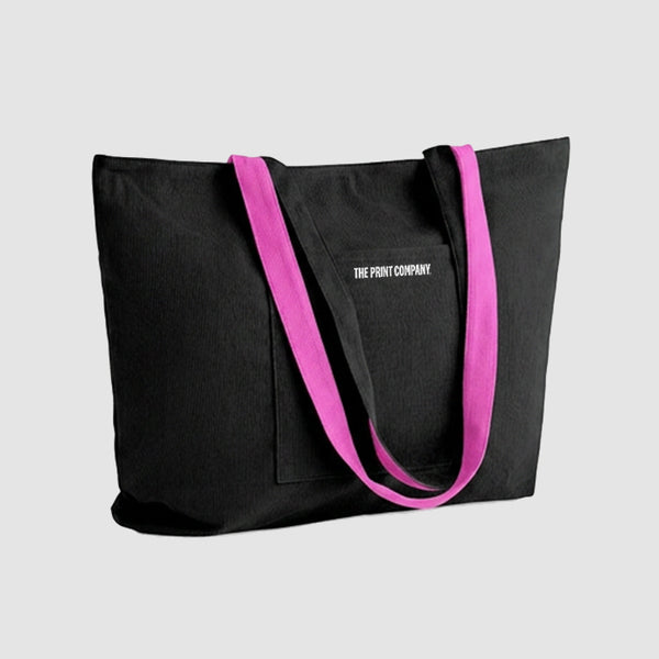 Large Corduroy Tote Bag