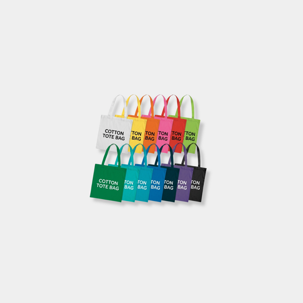Long Handle Cotton Tote Bag