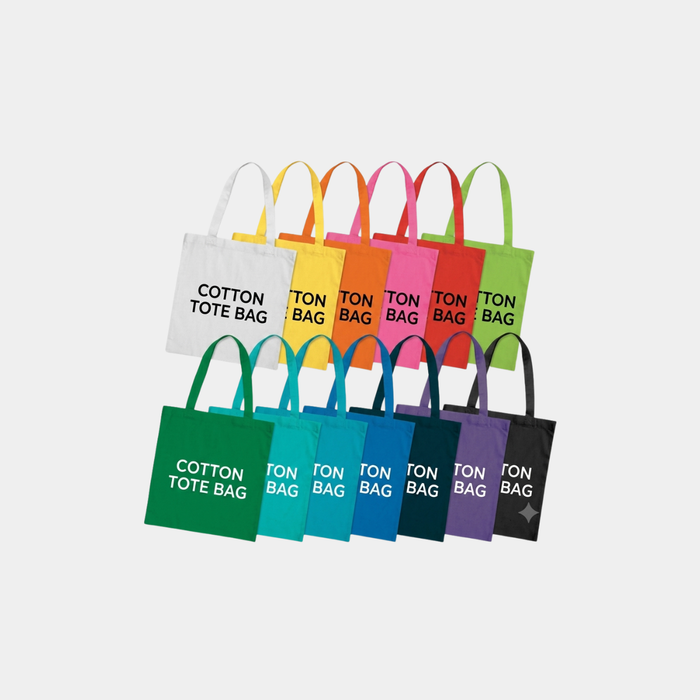 Long Handle Cotton Tote Bag