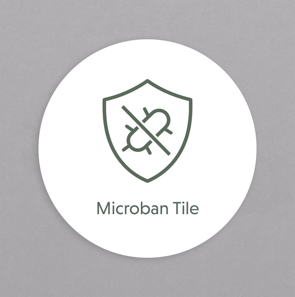 The Tile Depot Microban Tile sticker, 35mm circle