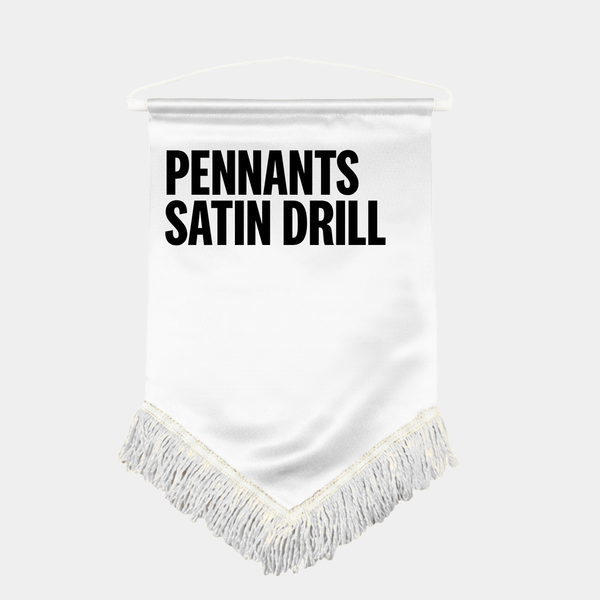 Pennants - Satin Drill