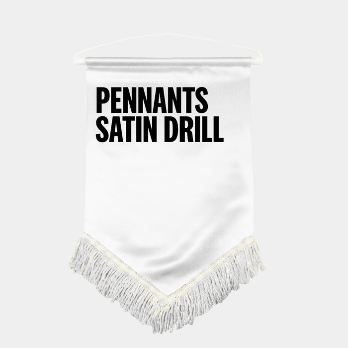 Pennants - Satin Drill
