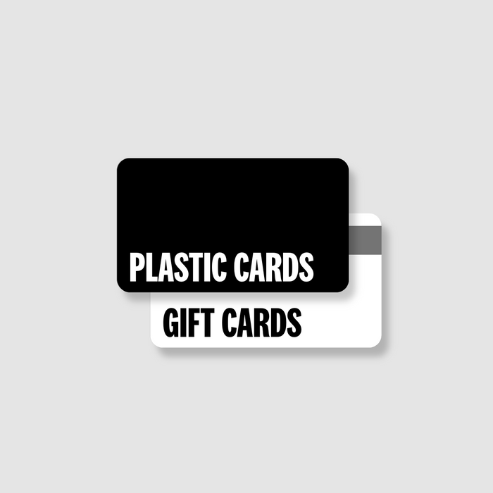 Standard 86x54mm Plastic Cards