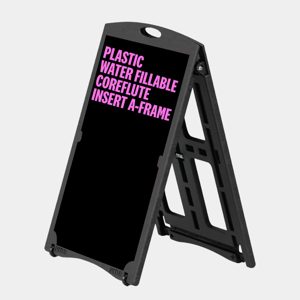 Plastic Water Fillable Corflute A Frame