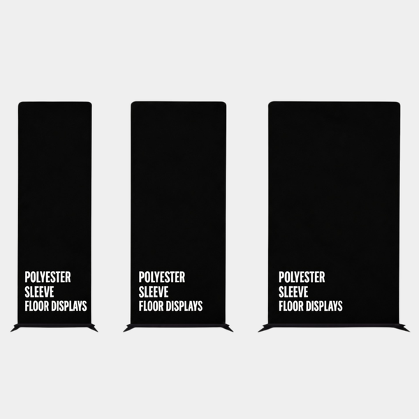 Polyester Sleeve Floor Displays