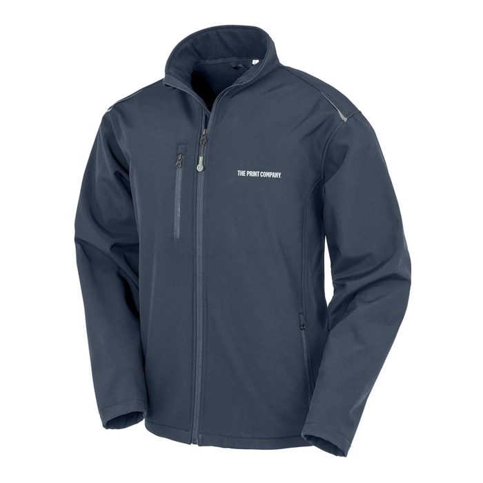 Adult Printable Recycled 3-Layer Softshell Jacket