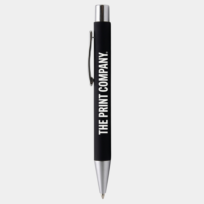 Rubber Coated Aluminium Pen