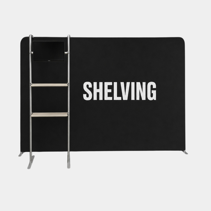 Stretch Fabric Display - Shelving