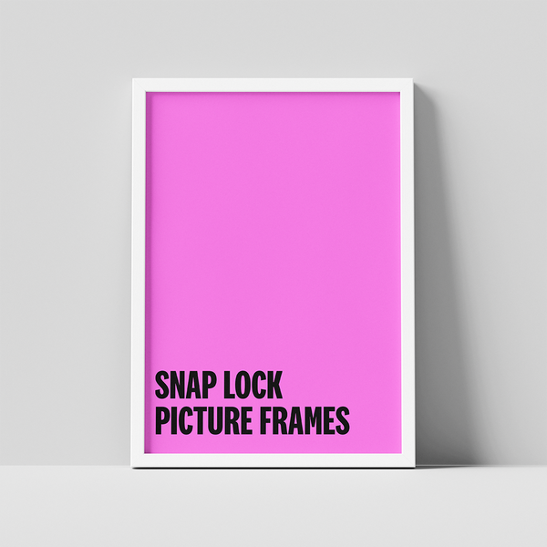 Snap Lock Picture Frames