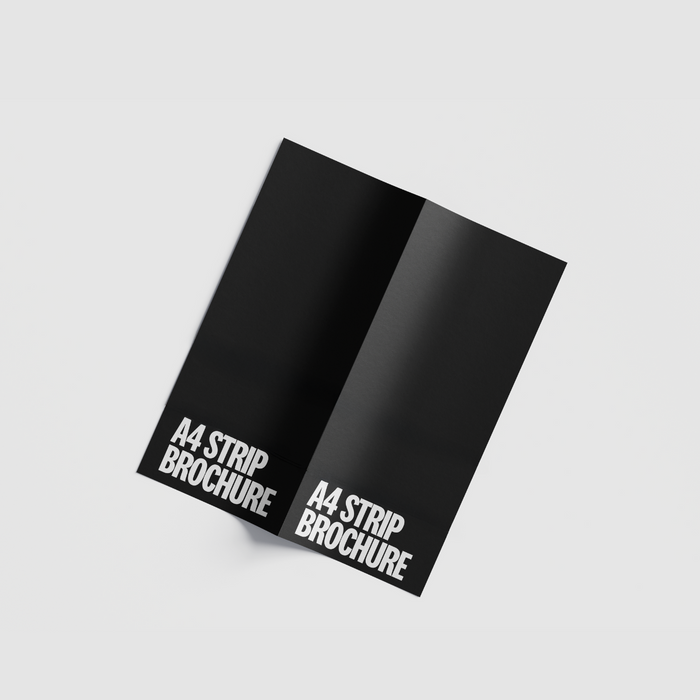 A4 Strip Brochure - 4 Page