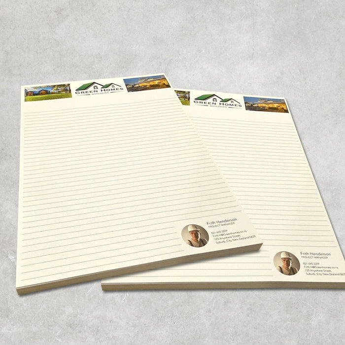 25 Leaf A4 Note Pad — The Print Company