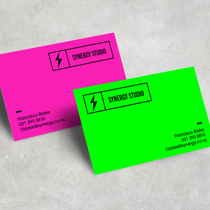 Neon Business Card