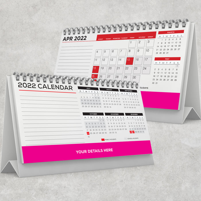 Personalised Desk Calendar